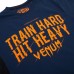 Футболка Venum Train Hard Hit Heavy T-Shirt Navy